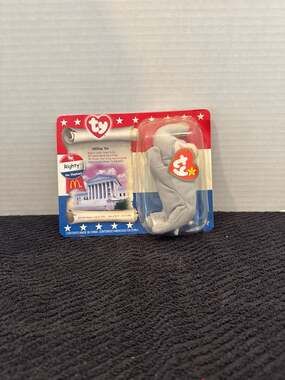 2000 McDonalds TY Beanie Baby RIGHTY the Elephant Retired - NEW